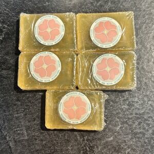 Vintage Hilton International Hotel Glycerin Soap Travel Size 5 Bars SEALED‎